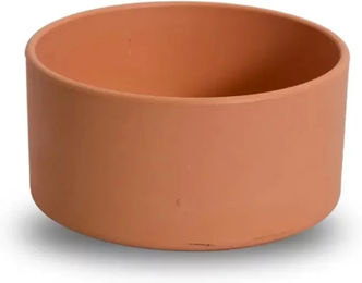 Produktbild von Runde Futtertröge Chick'A aus Kunststoff für Katzen und Kaninchen in Beige und Orange