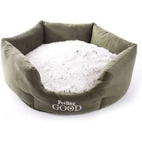 Produktbild von Runder Hund und Katzenkorb Martin Sellier Igloo Grün 45 cm