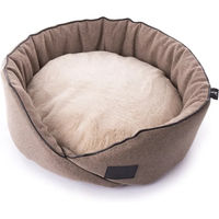 Produktbild von Runder Hund- und Katzenkorb von Martin Sellier aus Filz in Beige 47 cm