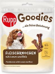 Produktbild von Rupp Belohnungssnack Fleischknochen mit Lamm und Reis ohne Zucker 75 g