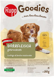 Produktbild von Rupp Goodies Dörrfleisch Rind Monoprotein Trockenfleisch 250 g