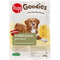 Produktbild von Rupp Goodies Dörrfleisch Rind Monoprotein Trockenfleisch 250 g