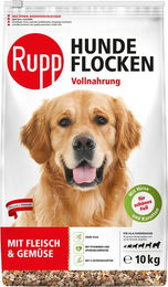 Produktbild von Rupp Hundeflocken Huhn und Fisch mit Fleisch und Gemüse 10 kg