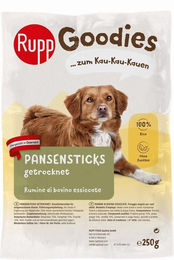 Produktbild von Rupp Pansen Sticks Rind Belohnungssnack mit hohem Fleischanteil ohne Zucker 250 g