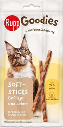 Produktbild von Rupp Soft Sticks Geflügel und Leber Hundeleckerli 6 Stück