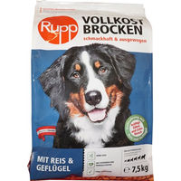 Produktbild von Rupp Vollkostbrocken Geflügel und Reis Hund 7,5 kg