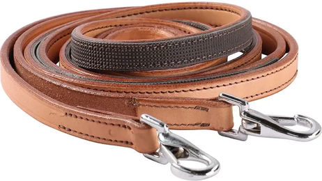 Produktbild von Rutschfeste Pferdezügel aus Leder von Edix Saddles