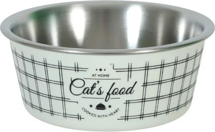Produktbild von Rutschfester Edelstahl Futternapf für Katzen von Zolux