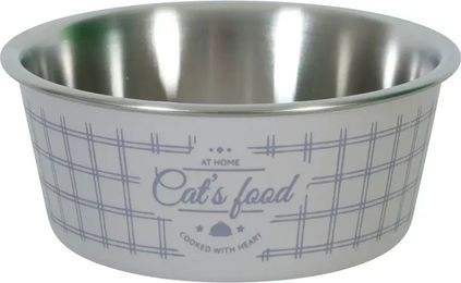 Produktbild von Rutschfester Edelstahl Futternapf für Katzen von Zolux