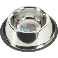 Produktbild von Rutschfester Futternapf aus Edelstahl von Zolux in Silber