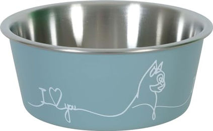 Rutschfester Katzenfutternapf von Zolux aus Kunststoff in Blau 400 ml – Bild 1 von 1