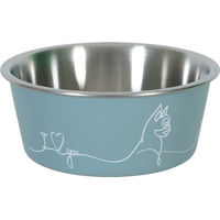 Produktbild von Rutschfester Katzenfutternapf von Zolux aus Kunststoff in Blau 400 ml