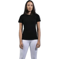 Produktbild von RWS Pro Series Reitshirt für Damen aus Wolle Schwarz Größe S