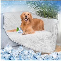 Produktbild von Rywell Hundematte selbstkühlende Kühldecke für Hunde Grau aus Polyester