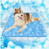Produktbild von Rywell Katzenkissen Hundematte aus Wolle Blau für erwachsene Hunde und Katzen