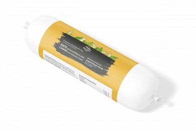 Produktbild von SALiNGO Hundewurst Ente mit Buchweizen & Apfel