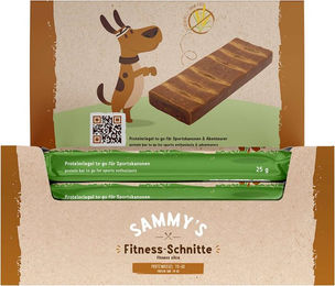 Produktbild von Sammy´s Fitness-Schnitte mit Äpfel & Blaubeeren 4 Riegel