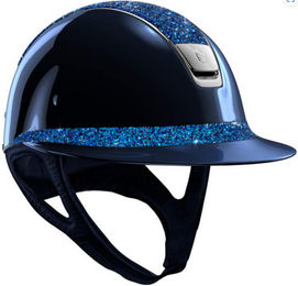 Produktbild von Samshield Reithelm Miss Shield Shadow Glossy Metallic Blue