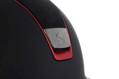 Produktbild von Samshield Reithelm Shadowmatt 1.0  Trim mattrot ohne Liner