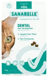 Produktbild von Sanabelle 2 x 8kg Dental Katzentrockenfutter-Sparpaket