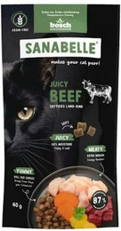 Produktbild von Sanabelle 20 x 40g Juicy Land-Rind Katzensnack-Sparpaket