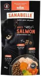 Produktbild von Sanabelle 20 x 40g Juicy Nordsee-Lachs Katzensnack-Sparpaket