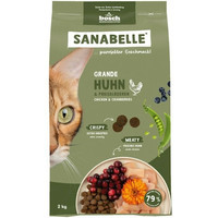 Produktbild von Sanabelle 4 x 2kg Grande Huhn Katzentrockenfutter-Sparpaket