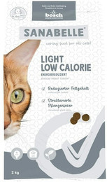 Produktbild von Sanabelle 4 x 2kg Light Low Calorie Katzentrockenfutter-Sparpaket