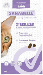 Produktbild von Sanabelle 4 x 2kg Sterilized Katzentrockenfutter-Sparpaket