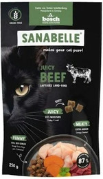 Produktbild von Sanabelle 5 x 250g Juicy Land-Rind Katzentrockenfutter-Sparpaket