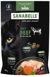 Produktbild von Sanabelle 5 x 800g Juicy Land-Rind Katzentrockenfutter-Sparpaket