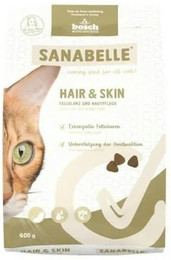 Produktbild von Sanabelle 6 x 400g Hair & Skin Katzentrockenfutter-Sparpaket