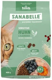 Produktbild von Sanabelle 6 x 400g Sensitive Huhn Katzentrockenfutter-Sparpaket