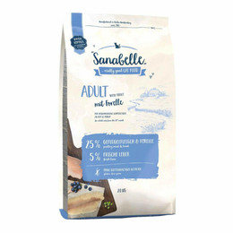 Produktbild von Sanabelle Adult Forelle Katzentrockenfutter - 2 kg