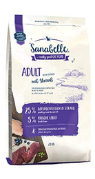 Produktbild von Sanabelle Adult mit Strauß Katzentrockenfutter - 4 x 2 kg