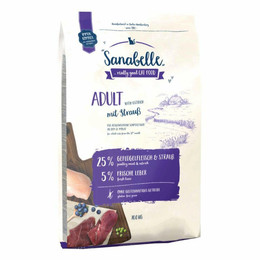 Produktbild von Sanabelle Adult Strauß Katzentrockenfutter - 10 kg
