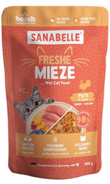 Produktbild von Sanabelle Freshe Mieze Pute & Huhn 10x100 g