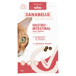 Produktbild von Sanabelle Gastrointestinal Trockenfutter für Katzen Adult - 2 kg