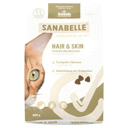 Produktbild von Sanabelle Hair & Skin Katzenfutter - 400 g