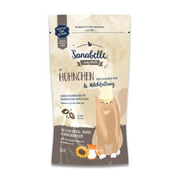 Produktbild von Sanabelle Katzen Snack Adult Knusperkissen Huhn & Milch - 20 x 55 g