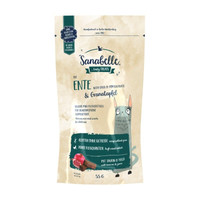 Produktbild von Sanabelle Katzen Snack Mini Fleischsticks Adult Ente & Granatapfel - 20 x 55 g