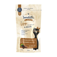 Produktbild von Sanabelle Katzen Snack Mini Fleischsticks Adult mit Lamm & Holunder - 20 x 55 g
