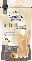 Produktbild von Sanabelle Knusperkissen Huhn & Milch 5x55g