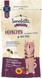 Produktbild von Sanabelle Knusperkissen Huhn & Rote Beete 55g