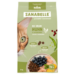 Produktbild von Sanabelle No Grain Huhn Katzenfutter - 2 kg