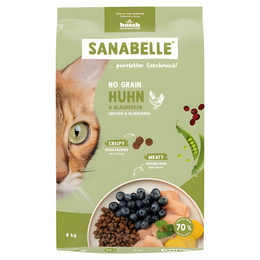 Produktbild von Sanabelle No Grain Huhn Katzentrockenfutter - 8 kg