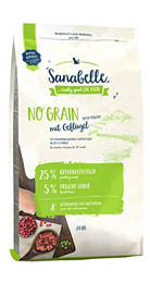 Produktbild von Sanabelle No Grain mit Geflügel Katzentrockenfutter - 2 kg