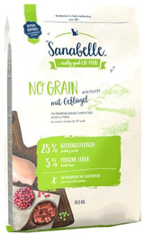Produktbild von Sanabelle No Grain mit Geflügel Katzentrockenfutter - 4 x 2 kg