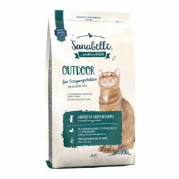 Produktbild von Sanabelle Outdoor Katzentrockenfutter Ente - 2 kg