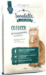 Produktbild von Sanabelle Outdoor Katzentrockenfutter Ente für ausgewachsene Katzen - 10 kg